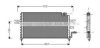 AVA QUALITY COOLING HY5039 Condenser, air conditioning